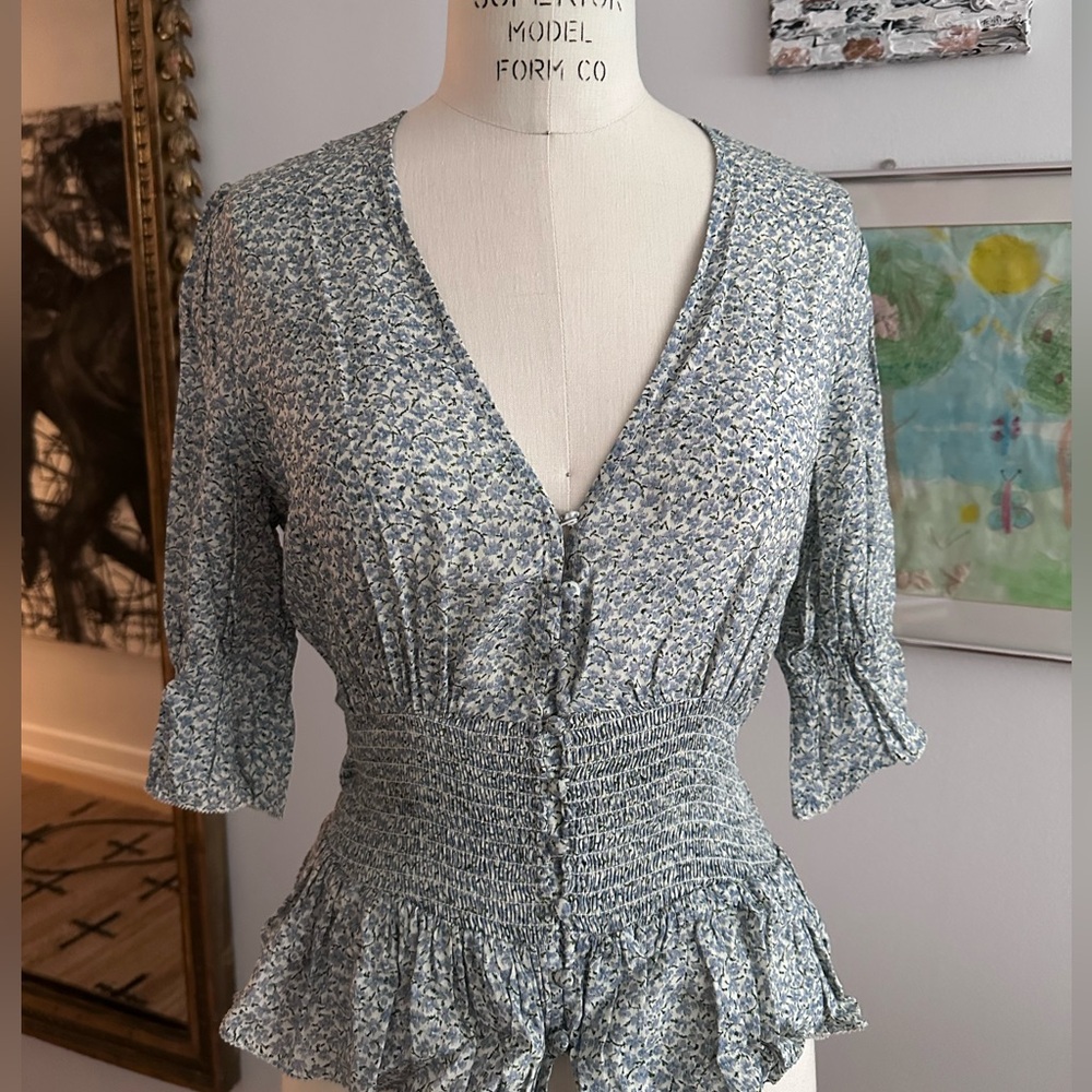 Notes Du Nord floral blouse